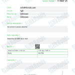 Test Report #59541 hgh 191 aa 97%